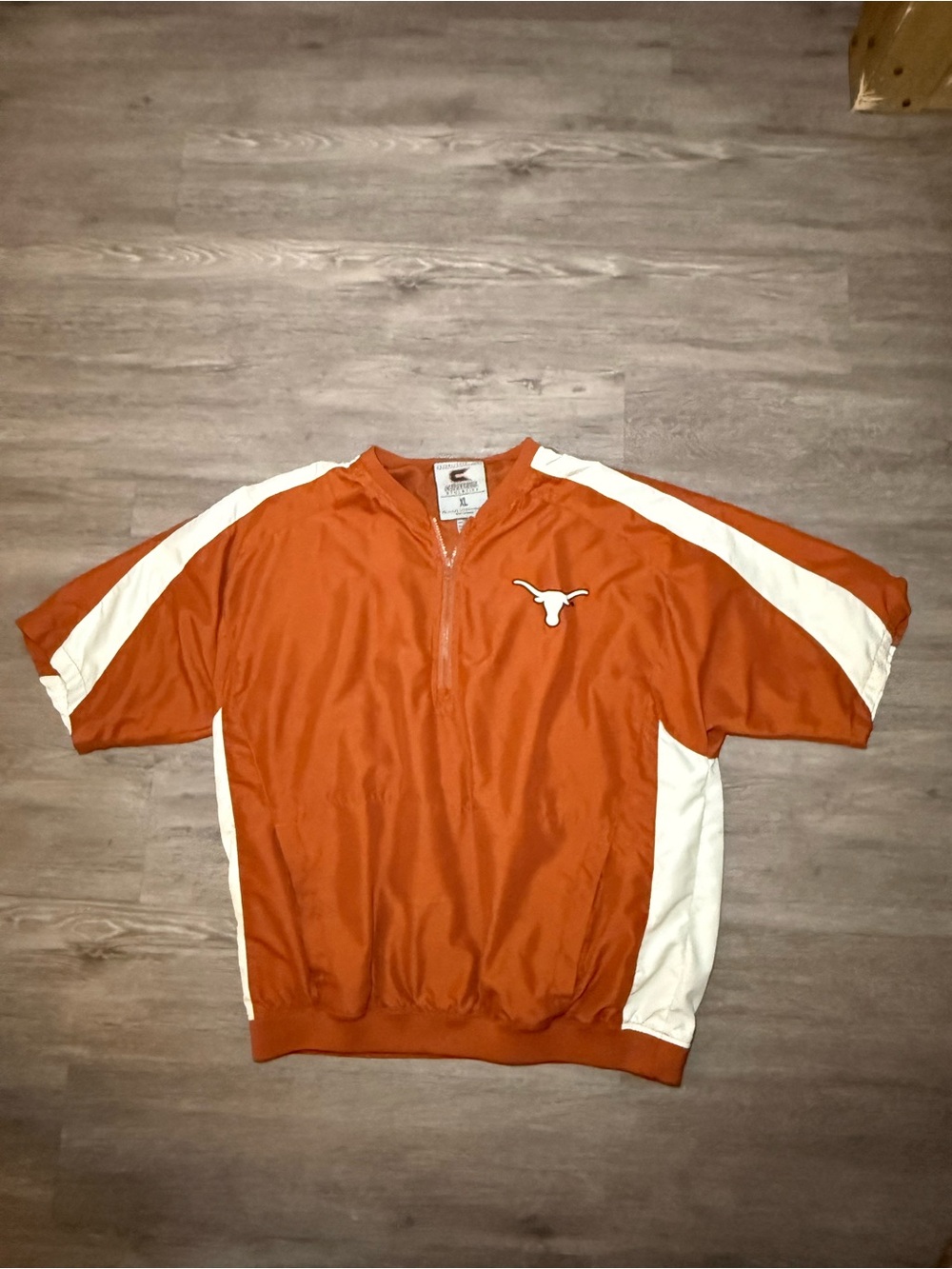 Colosseum Orange Athletic Zip Jacket